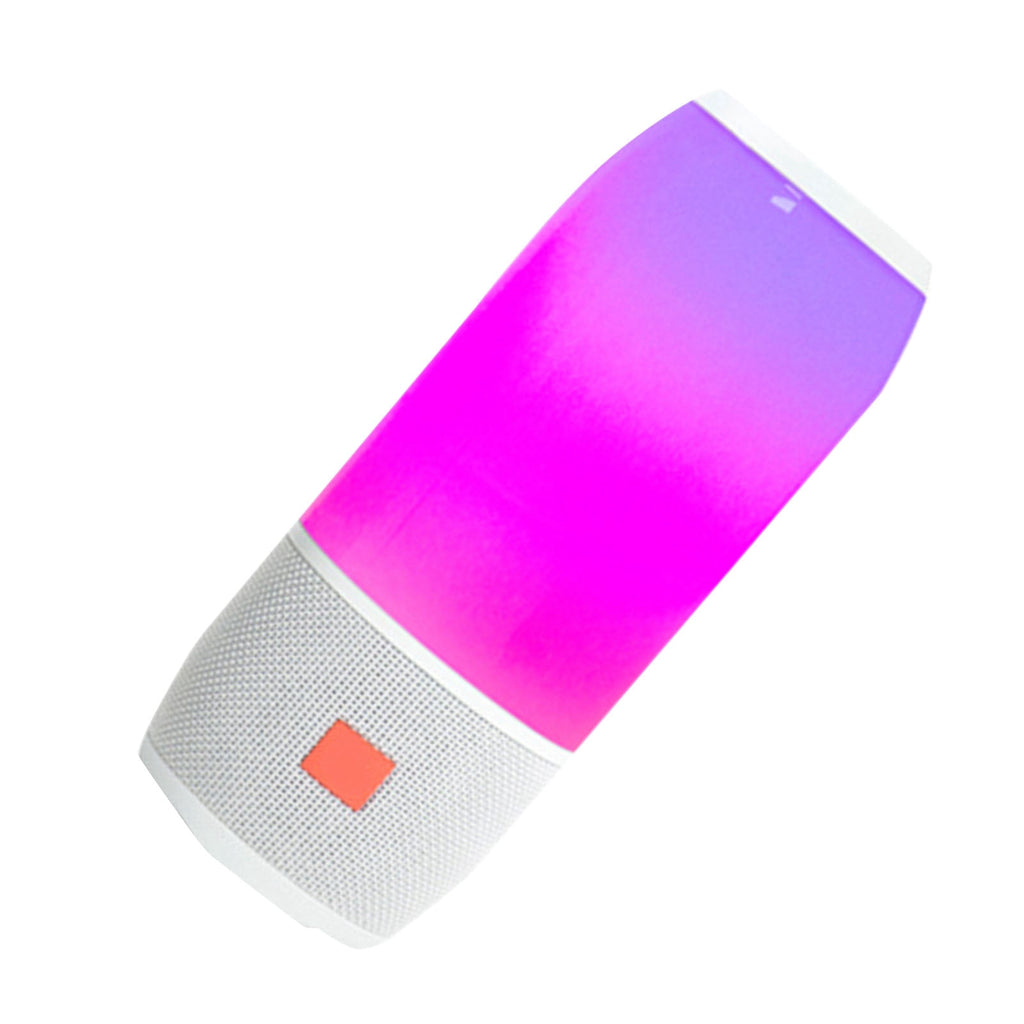 Portable Speaker Bluetooth Waterproof Noise Reduction Stereo Surround Sound Mini Outdoor Speaker White
