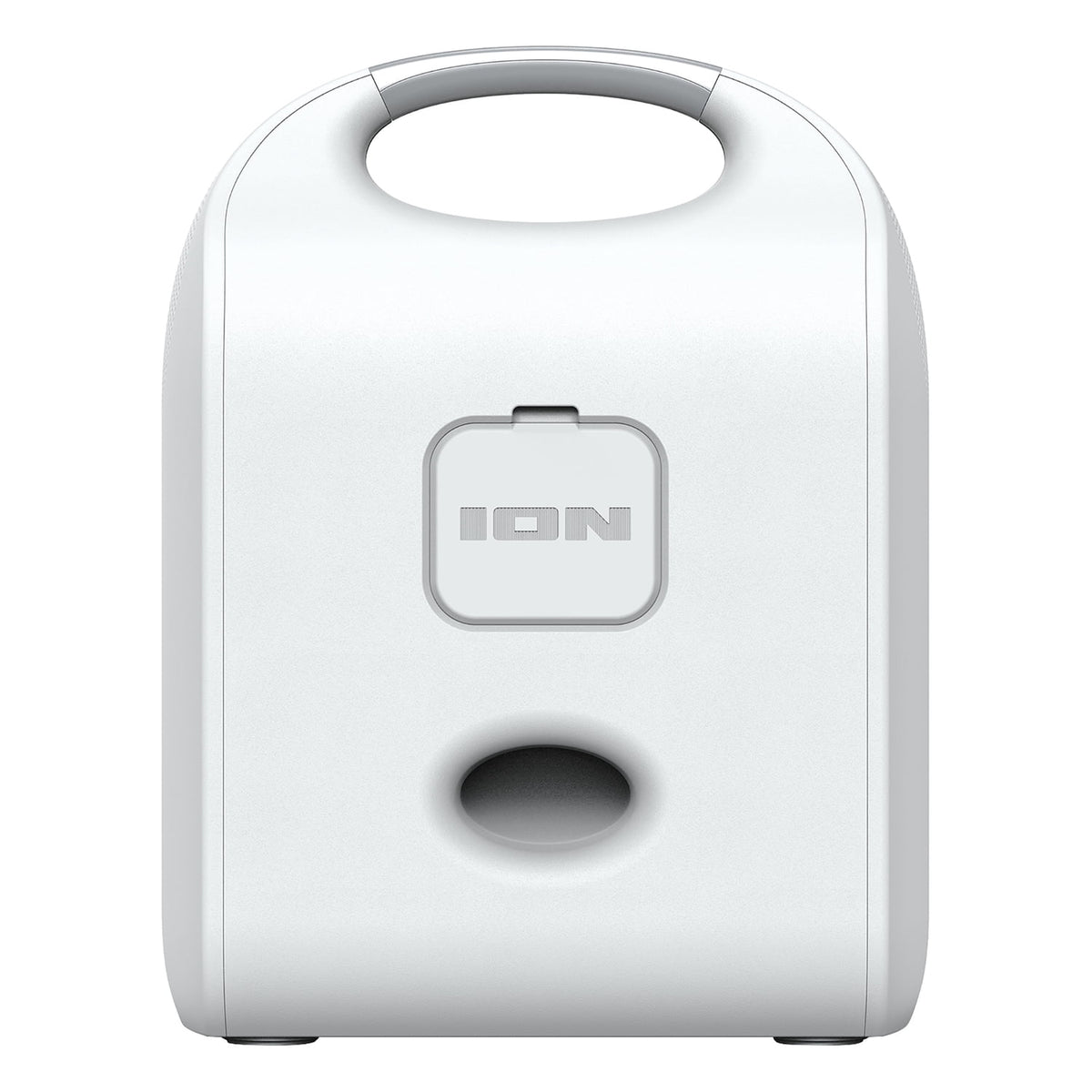 ION 40-Watt-RMS Stereo Glow Tone Portable Bluetooth Rechargeable Speaker with 8-In. Woofer, Lights, TWS, Aux and Mic Inputs, FM, Water-Resistant