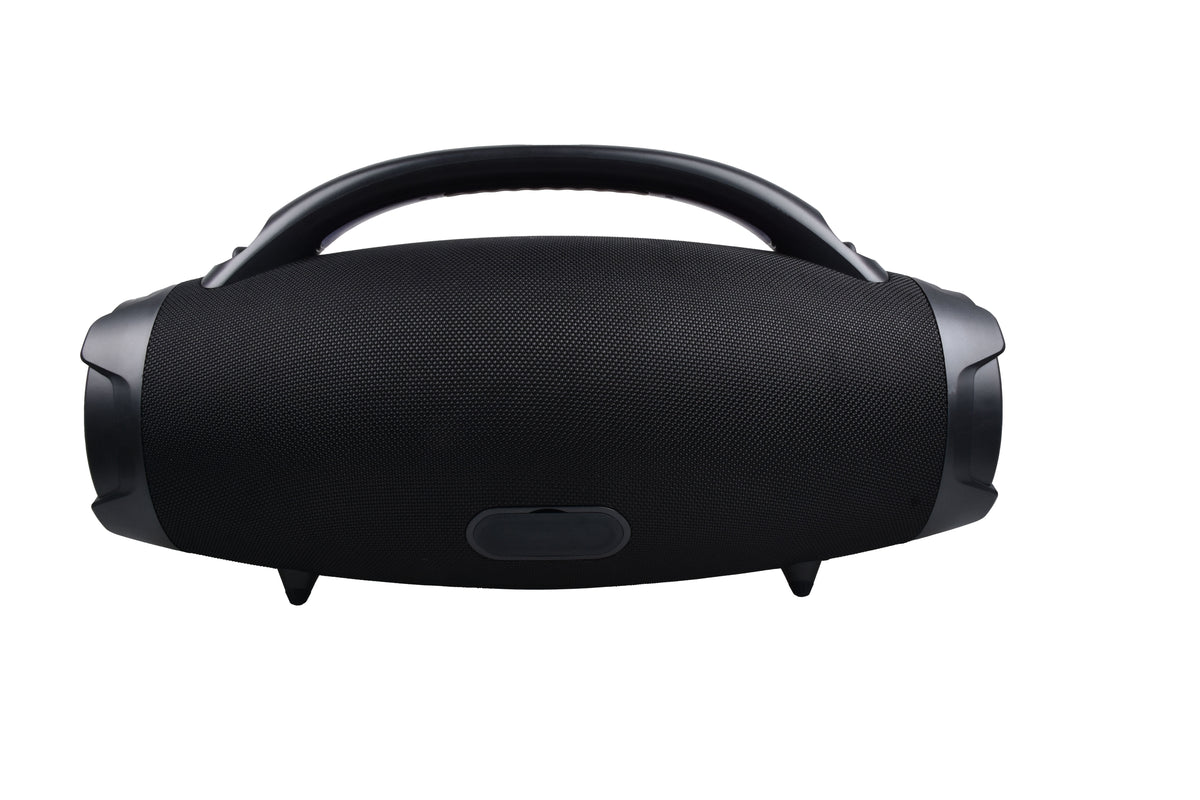 Memorex MX-H3(K) Bluetooth Speaker | 80W Powerful Sound | IP67 Waterproof & Dustproof | TWS Dual Pairing | Super Bass Mode | LED Rhythm Light Show | 8000mAh Battery | Hands-Free Calls (Black)