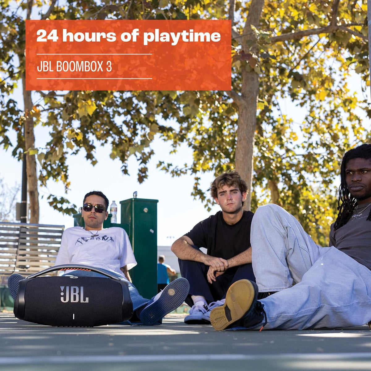 JBL Boombox 3 - Portable Bluetooth Speaker Squad (Sold without manufacturer warranty)