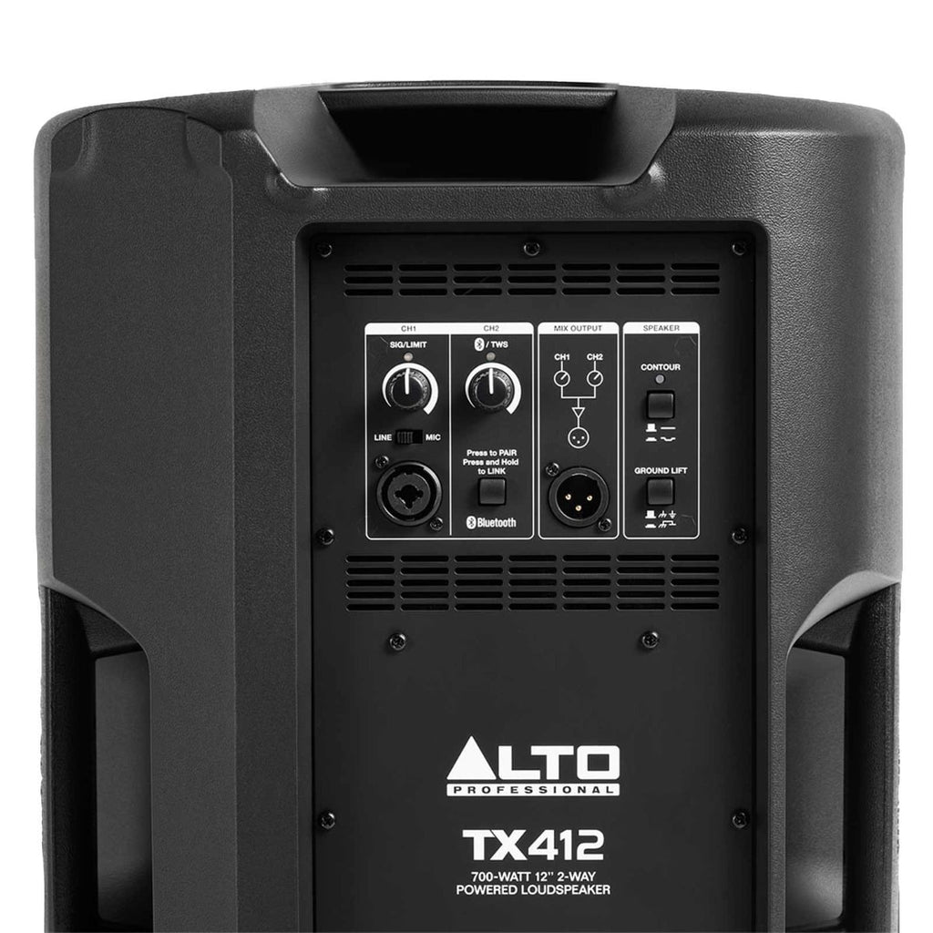 Alto TX412 700W 12" 2-Way Powered Speaker With Bluetooth