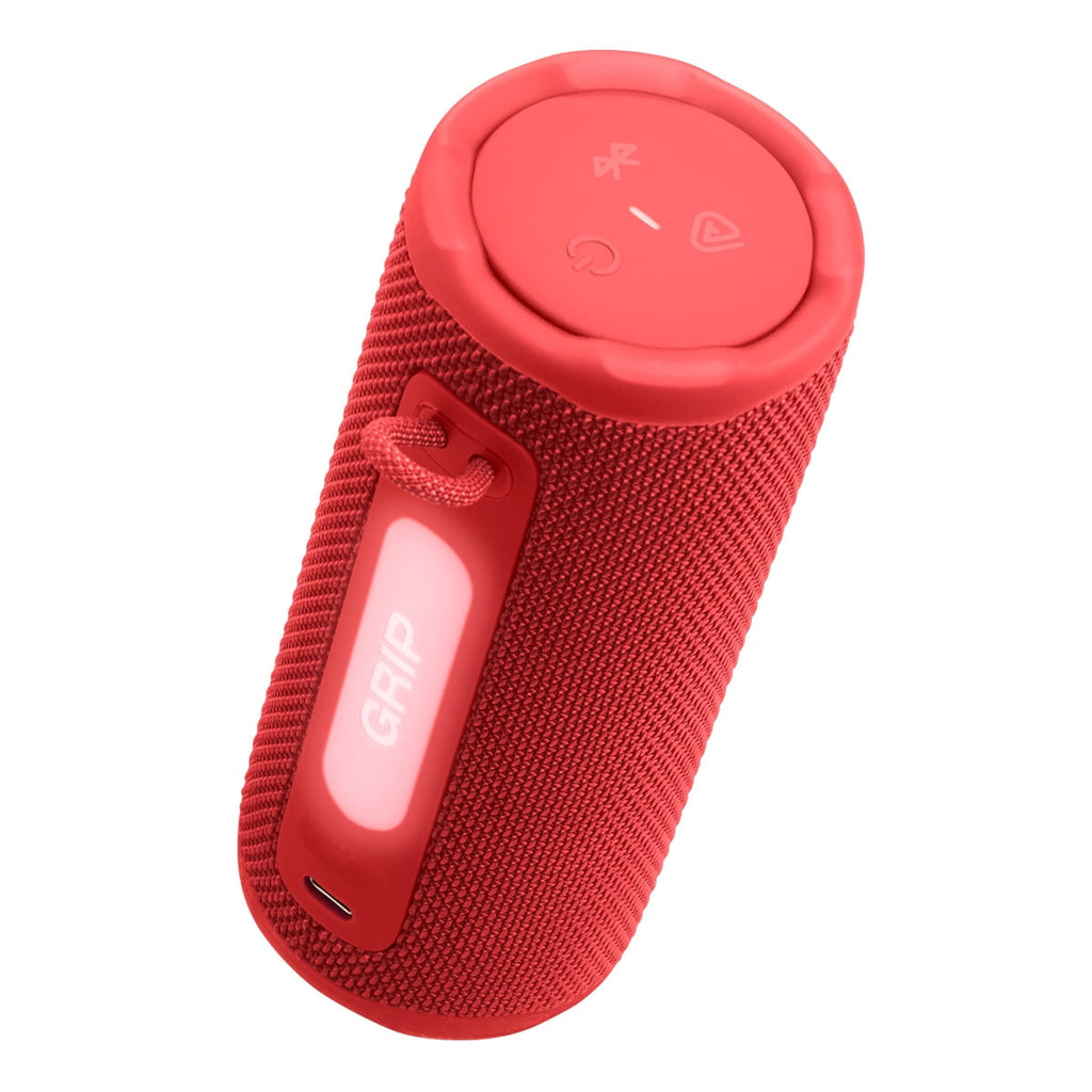 JBL Grip - Compact Bluetooth speaker with bold JBL Pro Sound and ambient light - Black