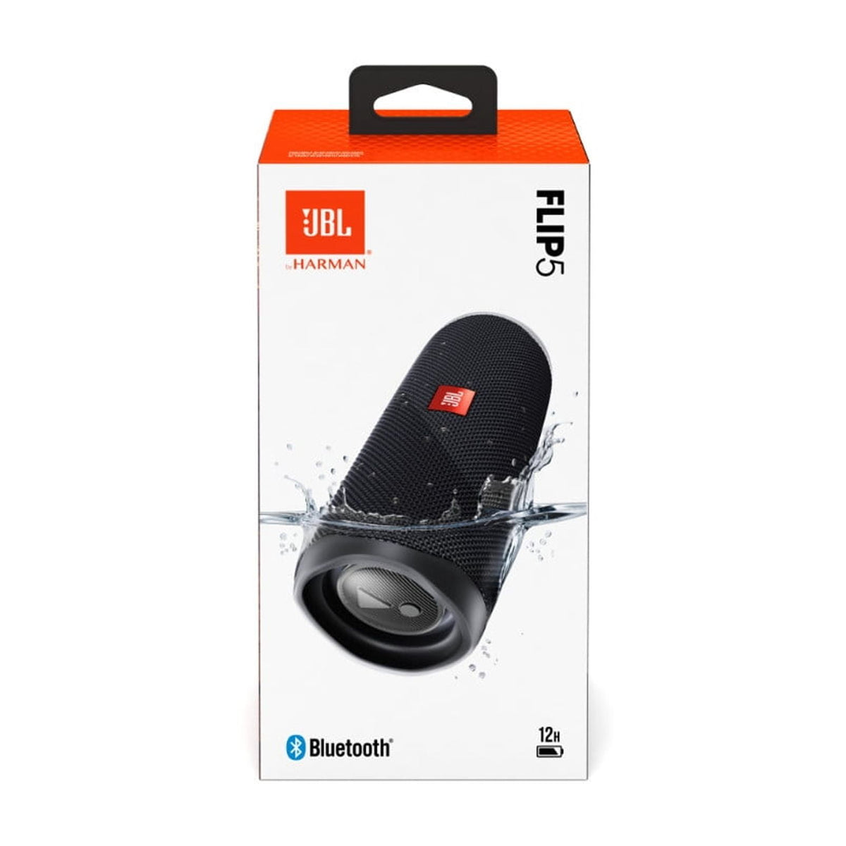 JBL Flip 5 Portable Bluetooth Speaker with Waterproof, 2 Speakers, Black
