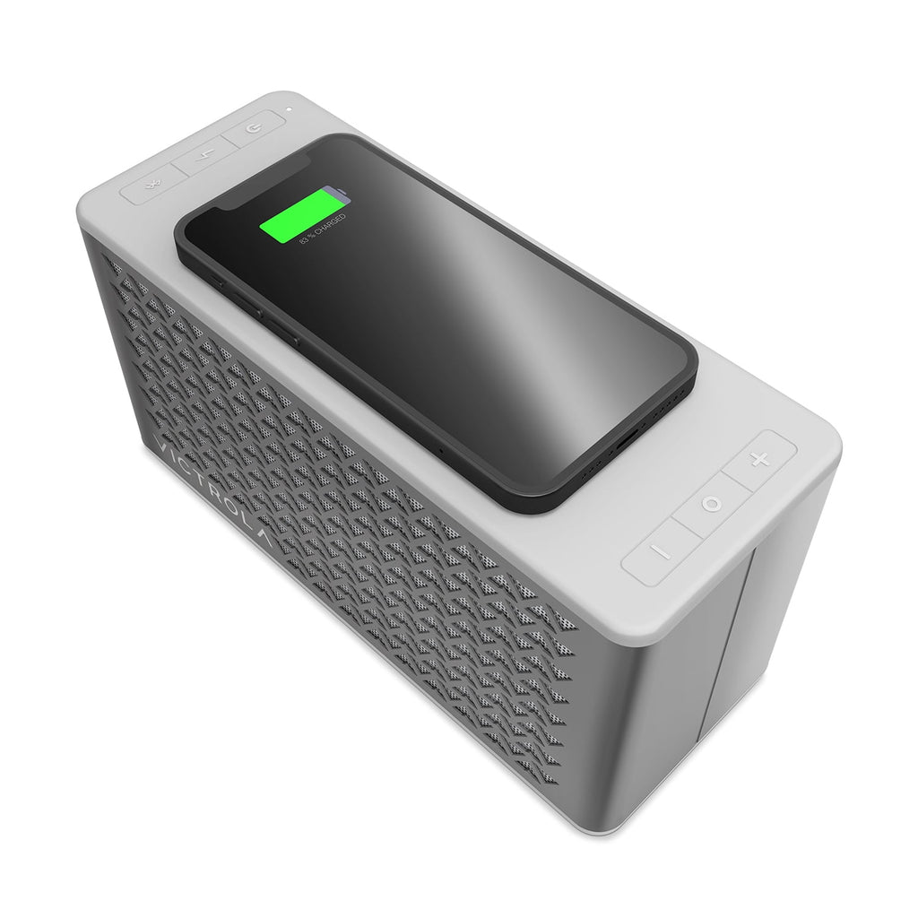 Victrola Music Edition 2 Tabletop Bluetooth Speaker (Silver)