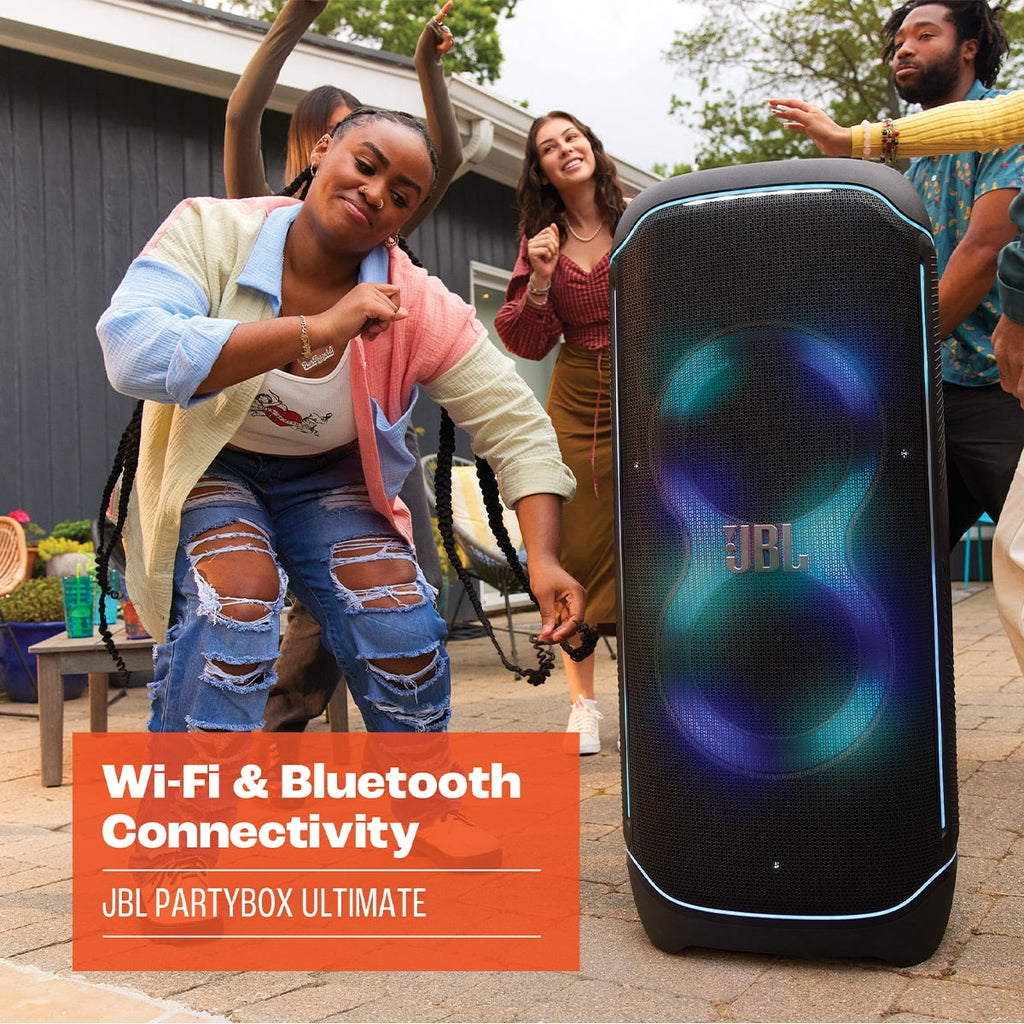 JBL PartyBox Ultimate Portable Party Speaker Bundle with gSport Speaker Cover