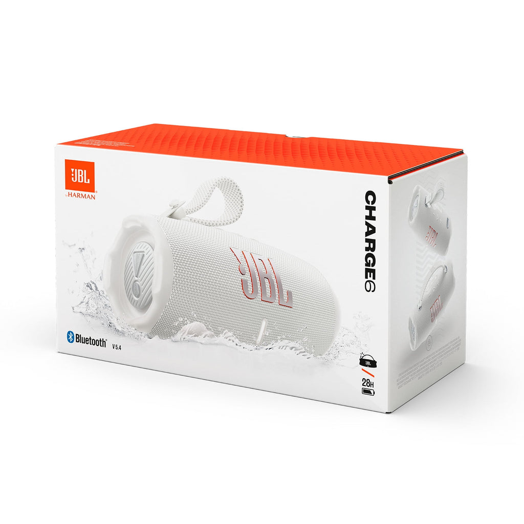 JBL Charge 6 - Portable Waterproof and Drop-Proof Bluetooth Speaker - Black