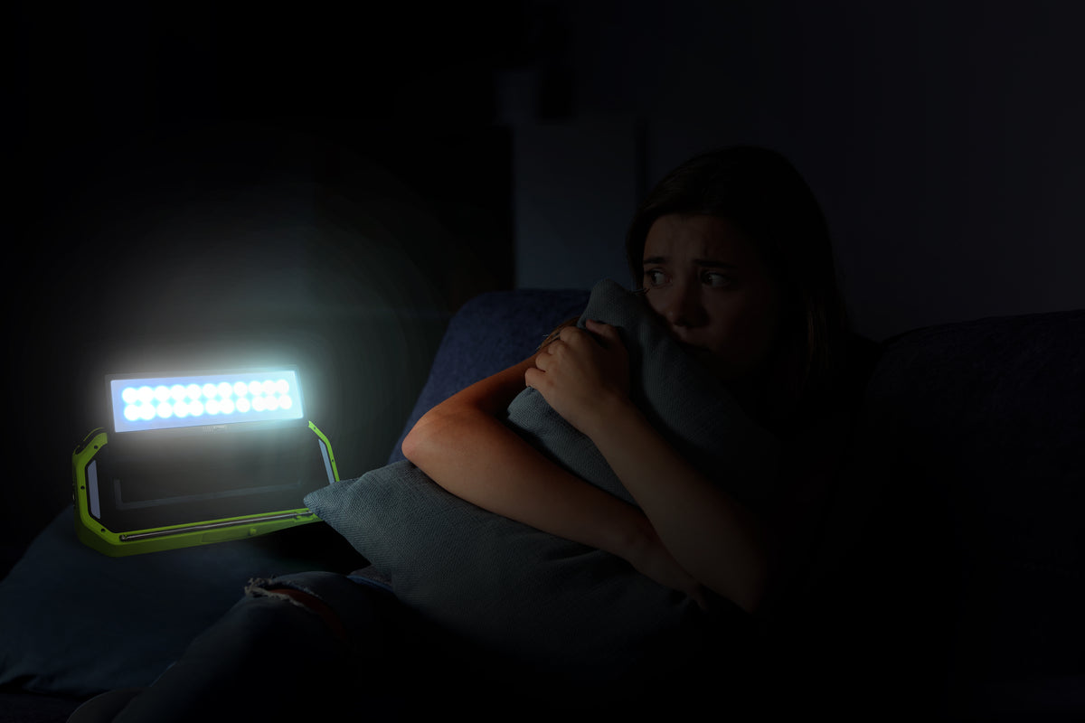 Altec Lansing IMT7012 StormChaser 10 Hours Playtime IPX5 Water Resistant LED Lights Portable Wireless Bluetooth Emergency Weather AM/FM Radio Speaker