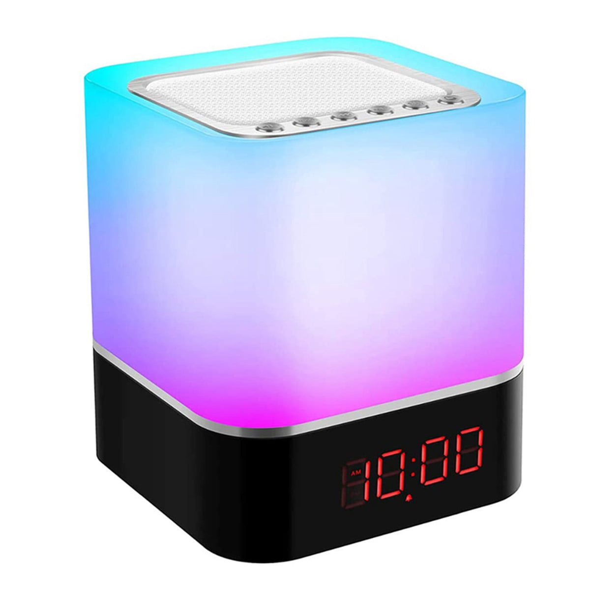 Computer Speaker Portable Smart Wireless Bluetooth Speaker Player Touch Pat Light Colorful Led Night Light Bedside Table Lamp