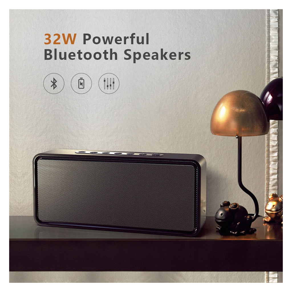 Portable Sound Box Bluetooth Speaker Wireless Dual Driver 3D Stereo Bass Subwoofer Home Loud Speaker Music Box ,Bike Audio