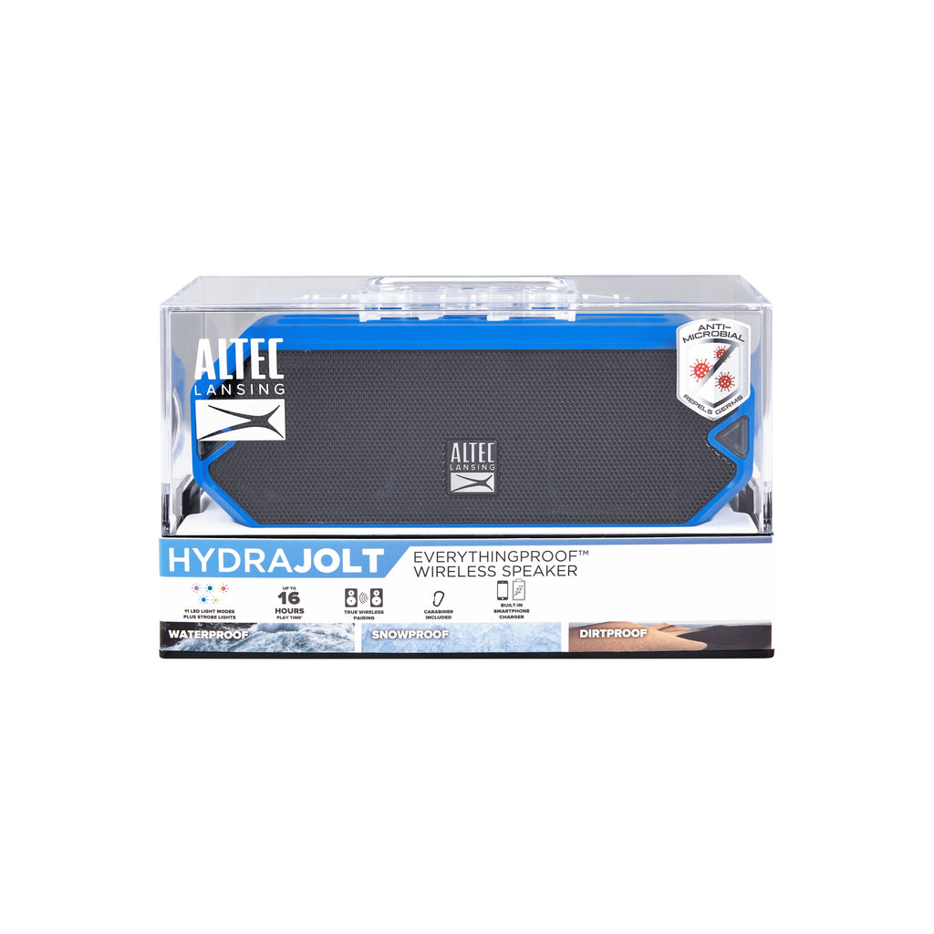 Altec Lansing HydraJolt Everythingproof Wireless Bluetooth Speaker, Royal Blue, IMW1200-RYB
