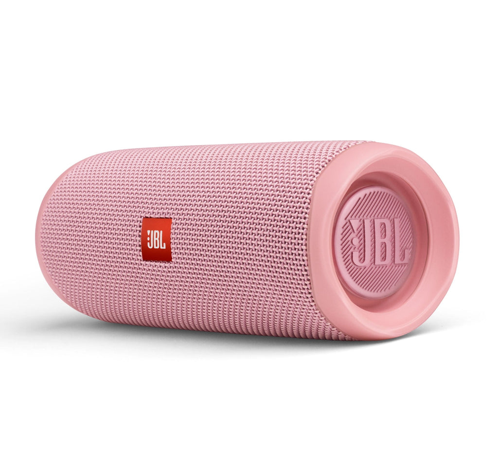JBL Flip 5 Waterproof Wireless Bluetooth Portable Speaker, USB Cable, Pink, JBLFLIP5PINKAM-PR, 2 Count