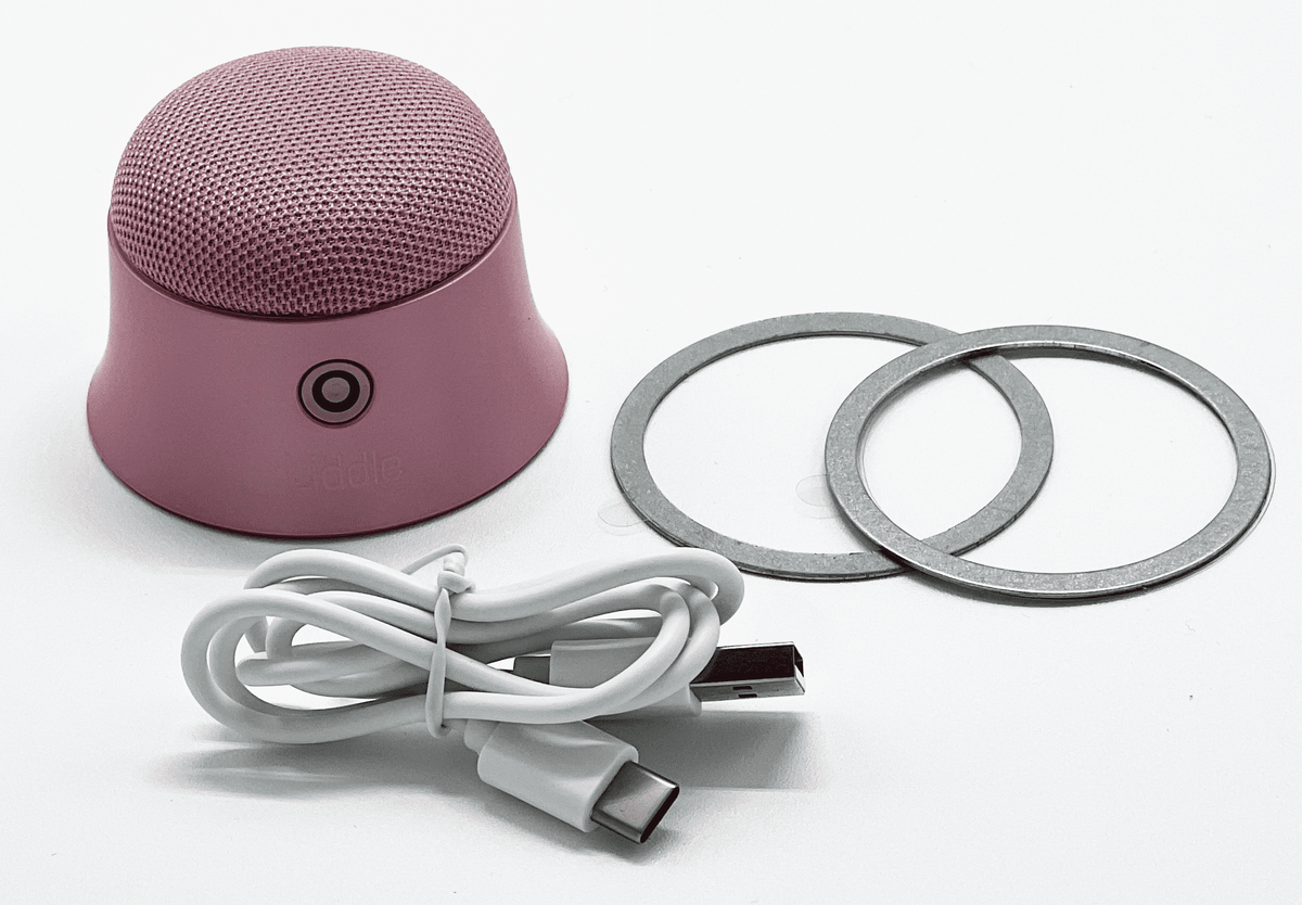 Liddle Wireless Magnetic Speaker for Wall, Golf Cart, or Flat Surface- Rose Gold (6 Pack)