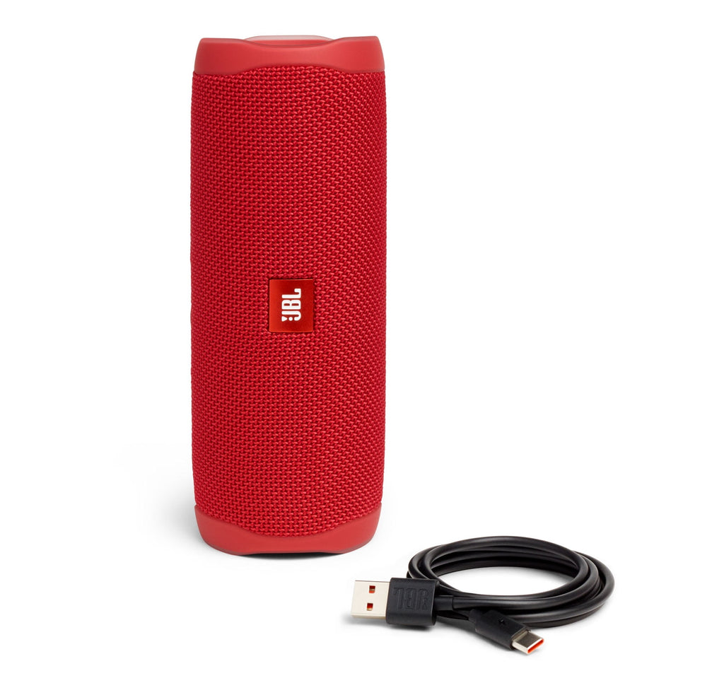 JBL Flip 5 Waterproof Wireless Bluetooth Portable Speaker, USB Cable, Pink, JBLFLIP5PINKAM-PR, 2 Count