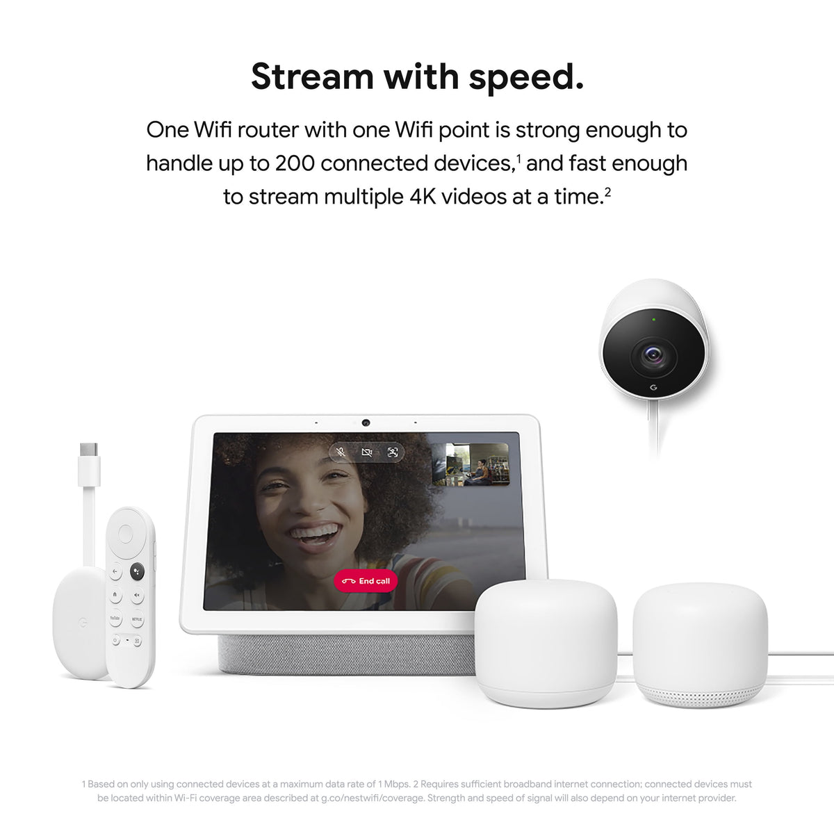 Google Pixel Nest WiFi Router Add On Access Point, Snow