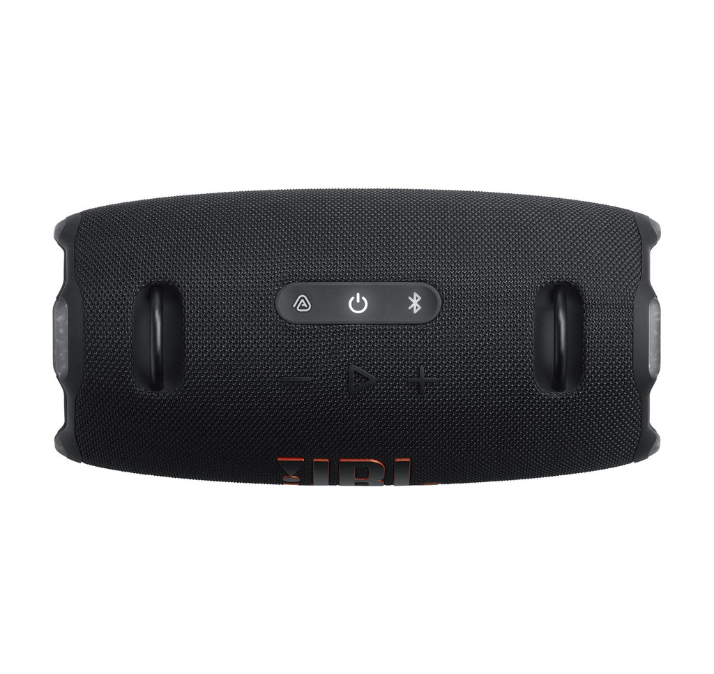 JBL Xtreme 4 Black Portable Bluetooth Speaker w/divvi! Hardshell Case Bundle