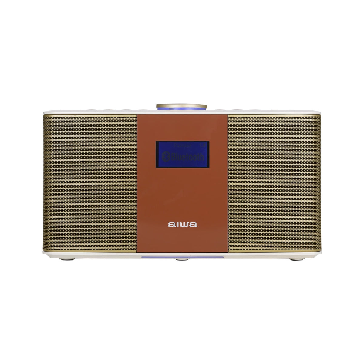 Aiwa Exos-5 Wireless Bluetooth Hi-Fi Home Speaker with FM Radio, Alarm Clock and Remote Control for Home Audio