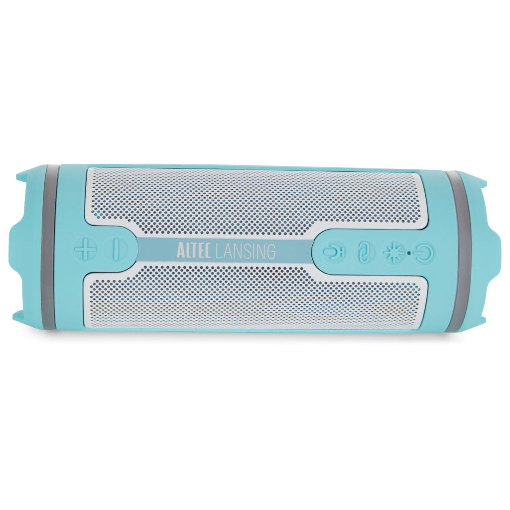 Altec Lansing HydraMOTION 2.0 Wireless Bluetooth Speaker, 16H Battery, RGB Lights, USB-C Quick Charge, IP67 Rated Waterproof Bluetooth Speaker, Mountable, Voice Assistant