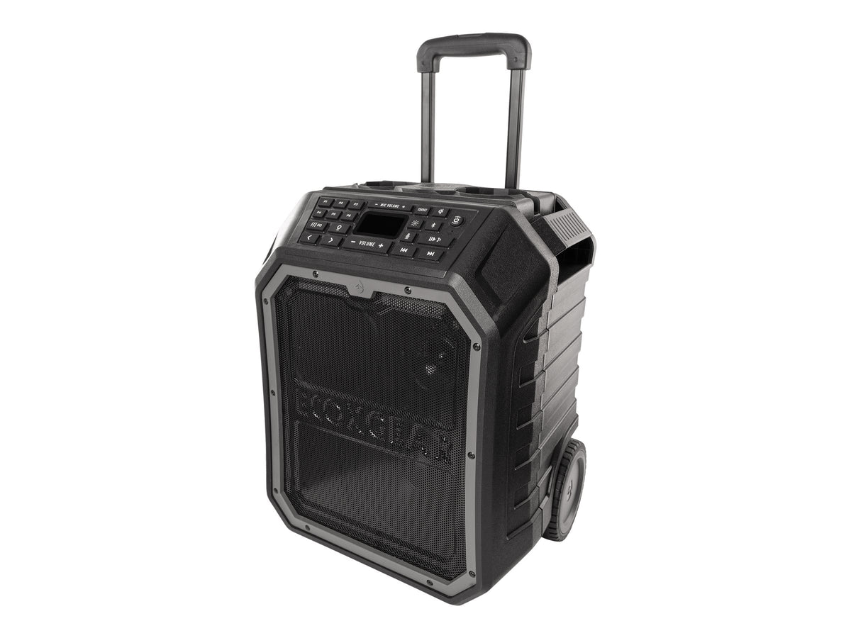 ECOXGEAR EcoBoulder Max - Party speaker - wireless - Bluetooth - 2-way - gray