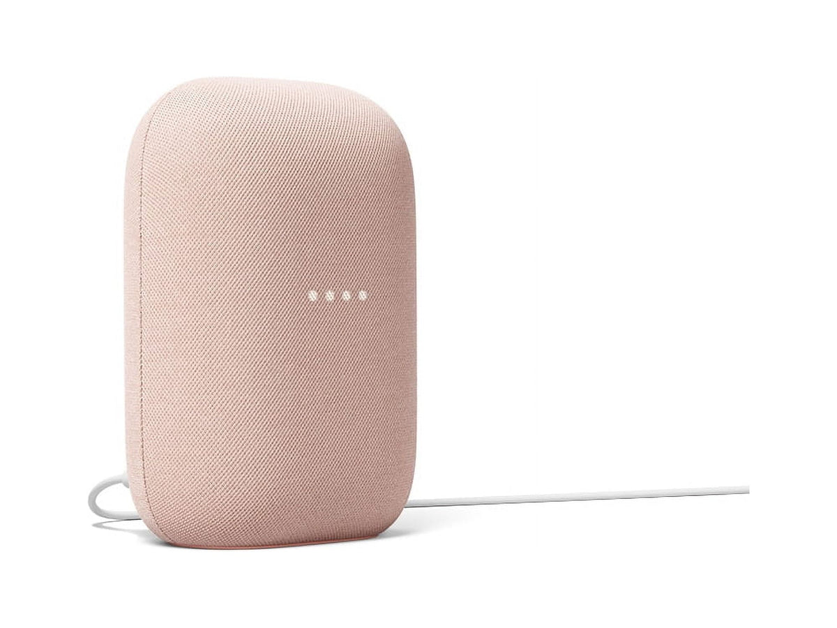 Google Nest Audio - Smart Speaker with Google Assistant - Chalk