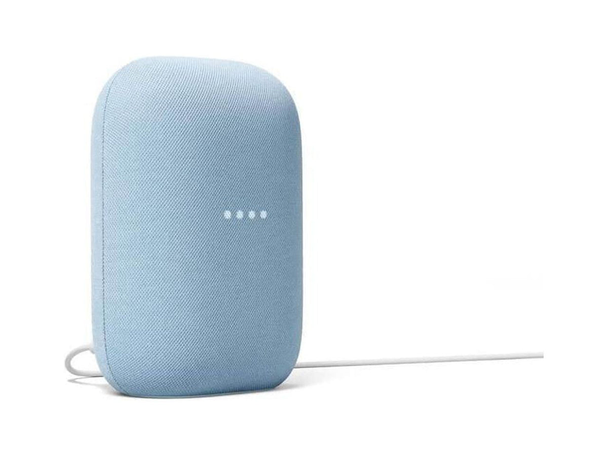 Google Nest Audio - Smart Speaker with Google Assistant - Chalk