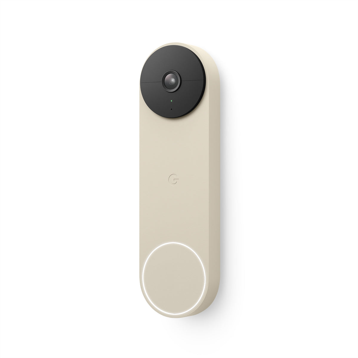 Google Nest Doorbell (Battery) - Video Doorbell Camera - Wireless Doorbell Security Camera - Snow