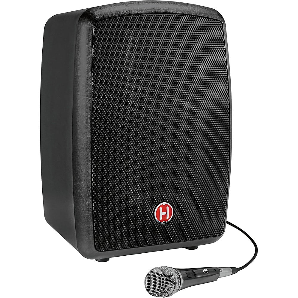 Harbinger RT25 RoadTrip Series 8" Battery-Powered Portable Speaker With Bluetooth & Microphone - Black
