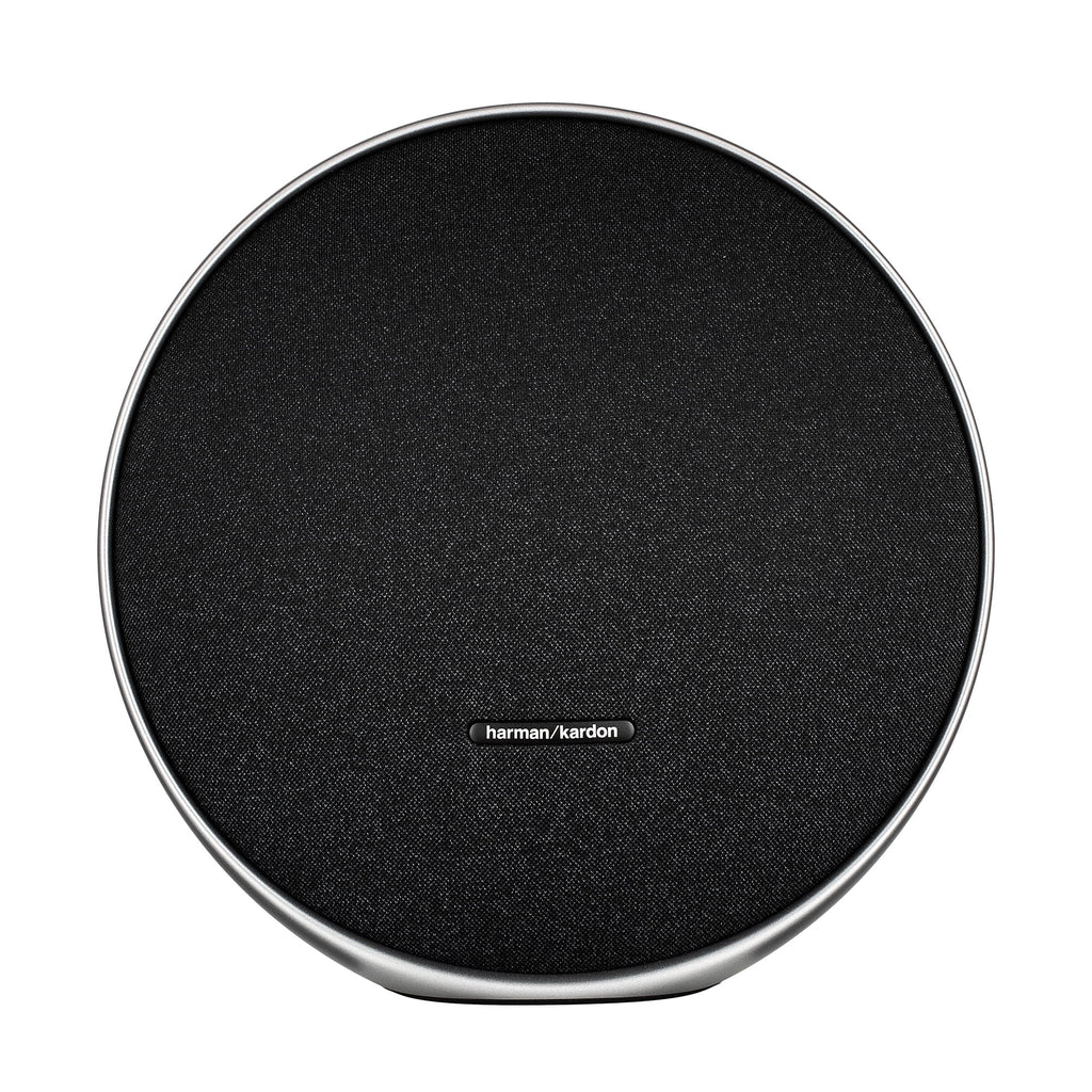Harman Kardon Onyx Studio 9 - Portable Stereo Bluetooth Home Speaker with Built-in Battery and USB Charging, self-Tuning, and Multi-Speaker Connection by Auracast - Black