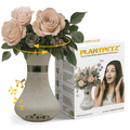 Interactive Flower Vase with Bluetooth Speaker, Voice & Touch Control