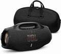 JBL Boombox 4 Portable Waterproof Bluetooth Speaker with Electronics Expo Gear Weather-Resistant Hard-Shell Travel Case – Powerful Bass, 34-Hour Playtime, IP68 Waterproof, Auracast, BLACK