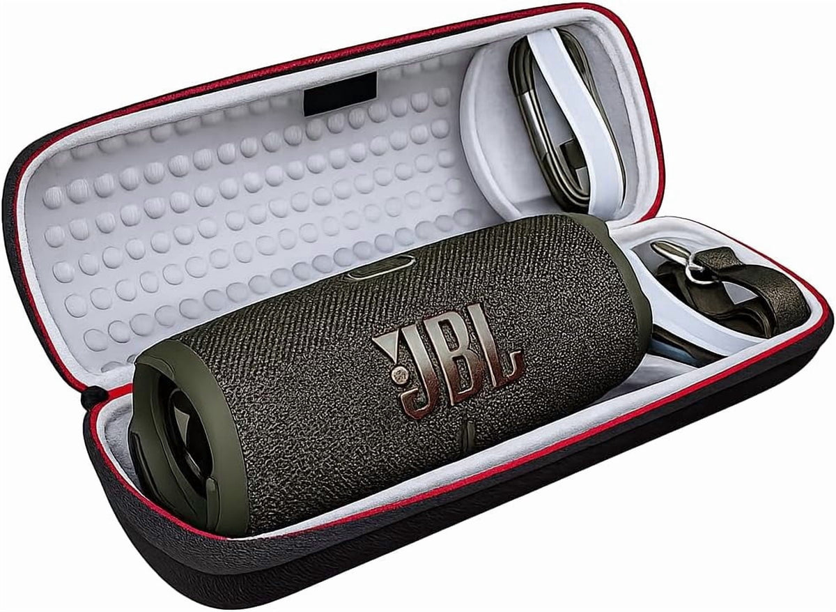 JBL Charge 5 - Wi-Fi Portable Waterproof (IP67) Bluetooth Speaker with Powerbank USB Charge Out, 20 Hours Playtime, Partyboost, Including Winguard Protective Travel Case