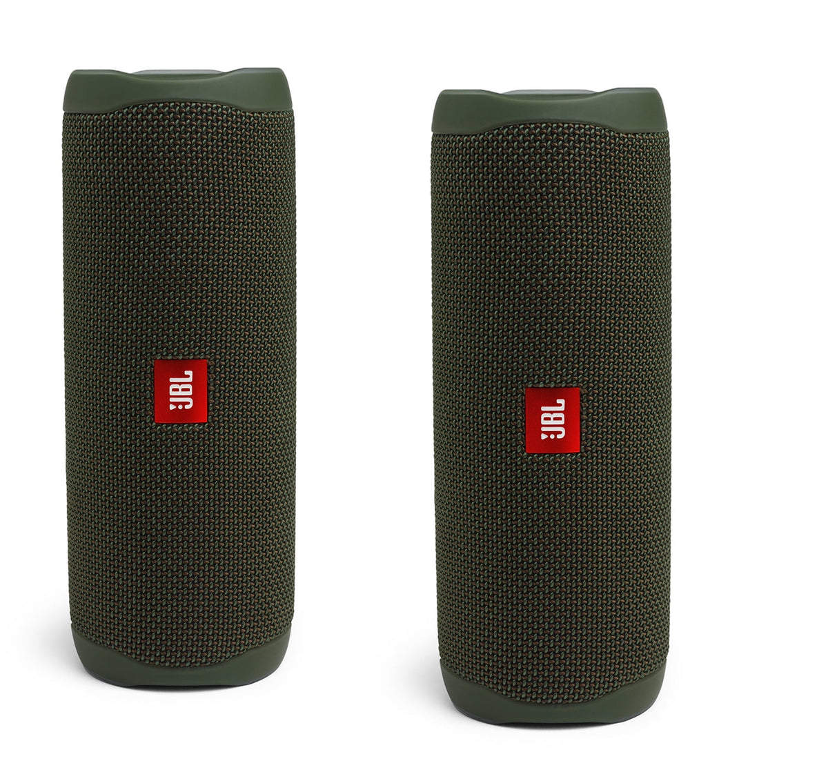 JBL Flip 5 Waterproof Wireless Bluetooth Portable Speaker, USB Cable, Pink, JBLFLIP5PINKAM-PR, 2 Count