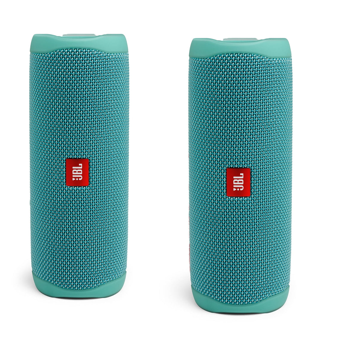 JBL Flip 5 Waterproof Wireless Bluetooth Portable Speaker, USB Cable, Pink, JBLFLIP5PINKAM-PR, 2 Count