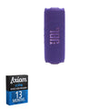 JBL Flip 7 Portable Bluetooth Speaker - Purple + 13-Month Axiom Care