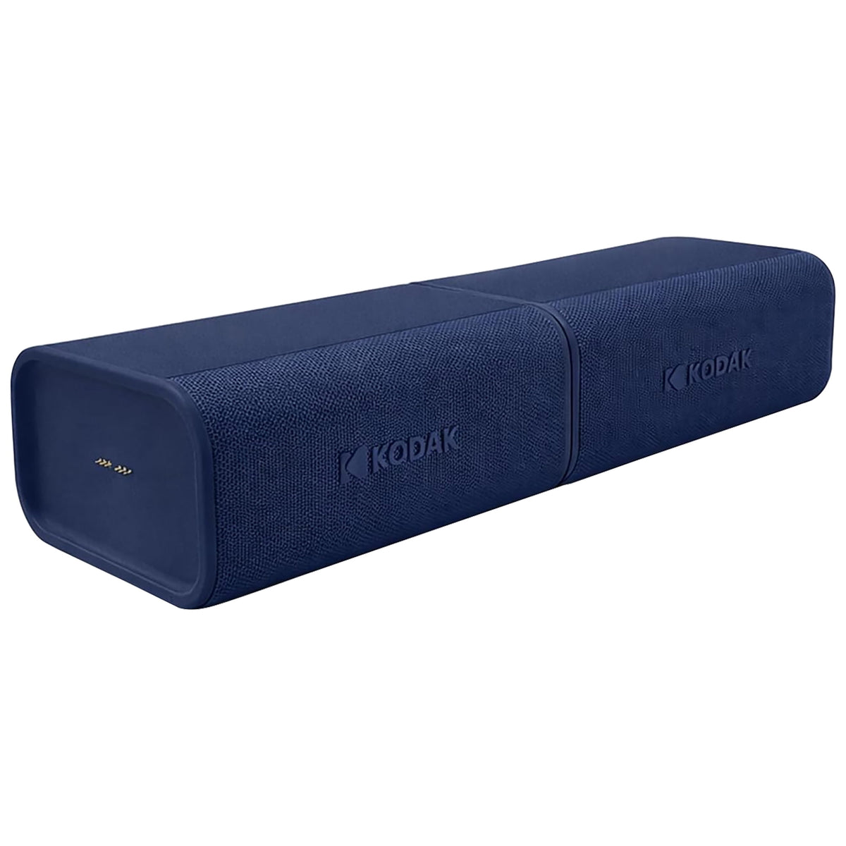 Kodak SoundBrix Plus 2-Piece Portable Rechargeable Bluetooth Speaker System, TWS, Magnetic Docking, IPX4, up to 5 Hours Play Time , Grooving Gray