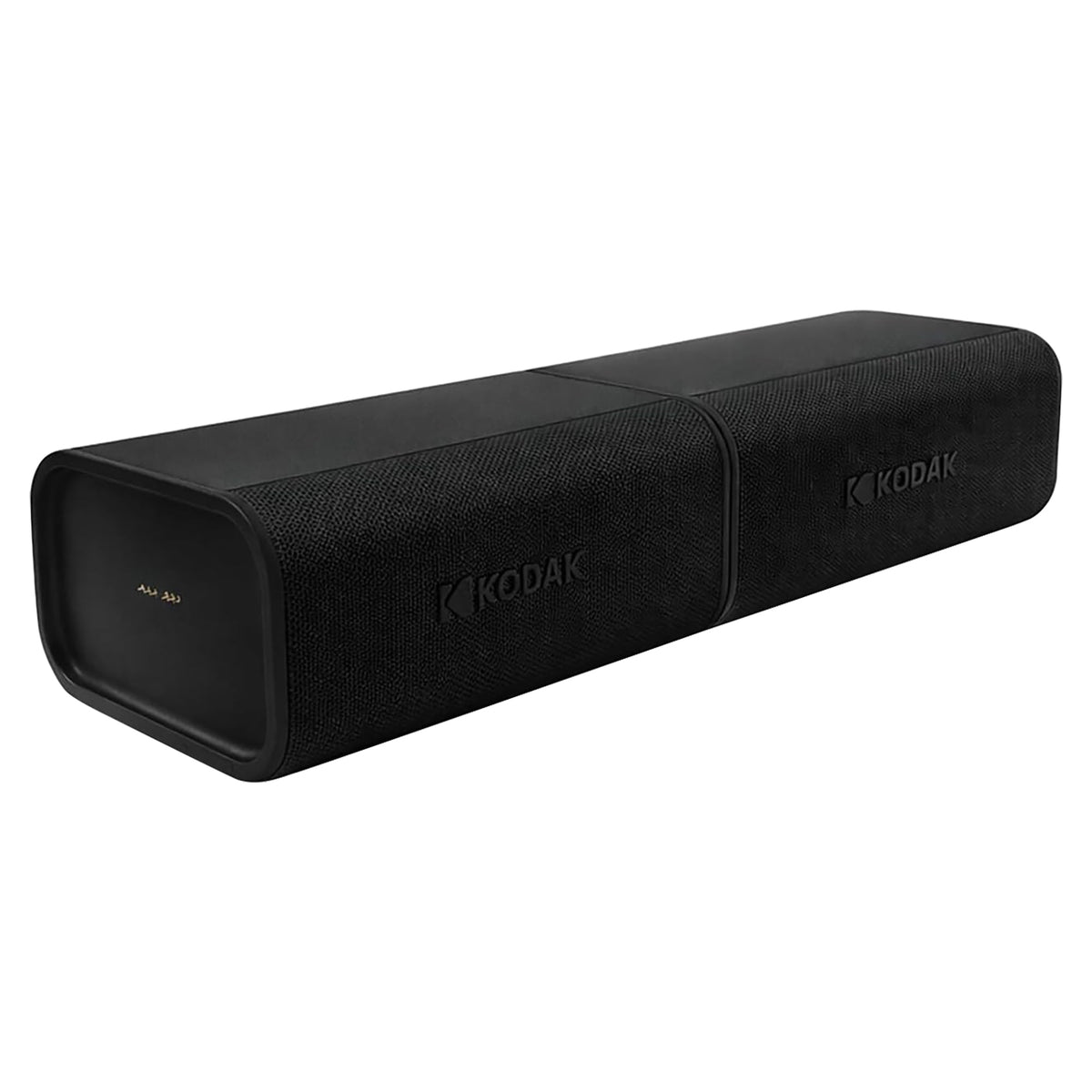 Kodak SoundBrix Plus 2-Piece Portable Rechargeable Bluetooth Speaker System, TWS, Magnetic Docking, IPX4, up to 5 Hours Play Time , Grooving Gray