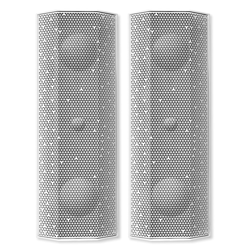 Lithe Audio 06811 IO1 Wi-Fi Speakers, Pair, White