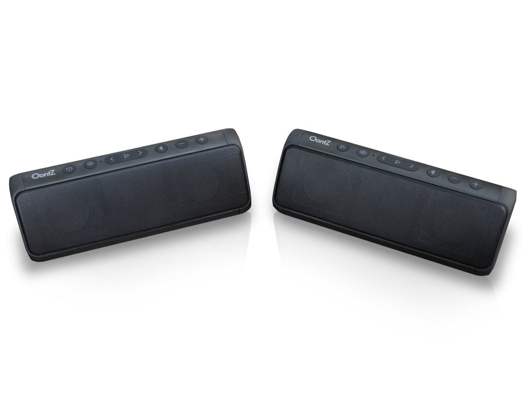 OontZ Angle 3 PRO Dual Edition Bluetooth Speaker, Two Speaker Edition, 21-Watts, Exceptional Sound & Bass, 100ft Wireless Range, Waterproof