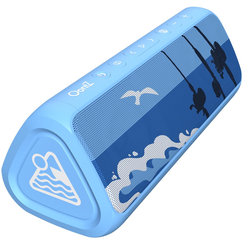 OontZ Pro Waterproof Portable Bluetooth Speaker, Black