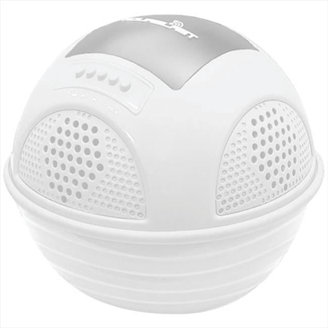 Pyle 068888753913 Aqua Blast Floating Bluetooth R Speaker System - White