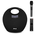 Pyle Mini IPX4 Waterproof Wireless Portable Bluetooth Speaker, with Built in Rechargeable Battery, Wireless Microphone, Clear Surround Sound, for Indoor and Outdoor Activities
