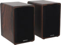 Rockville ELITE-5D 5.25" Powered Bookshelf Speakers with Bluetooth 800 Watts Peak Power Dark Wood