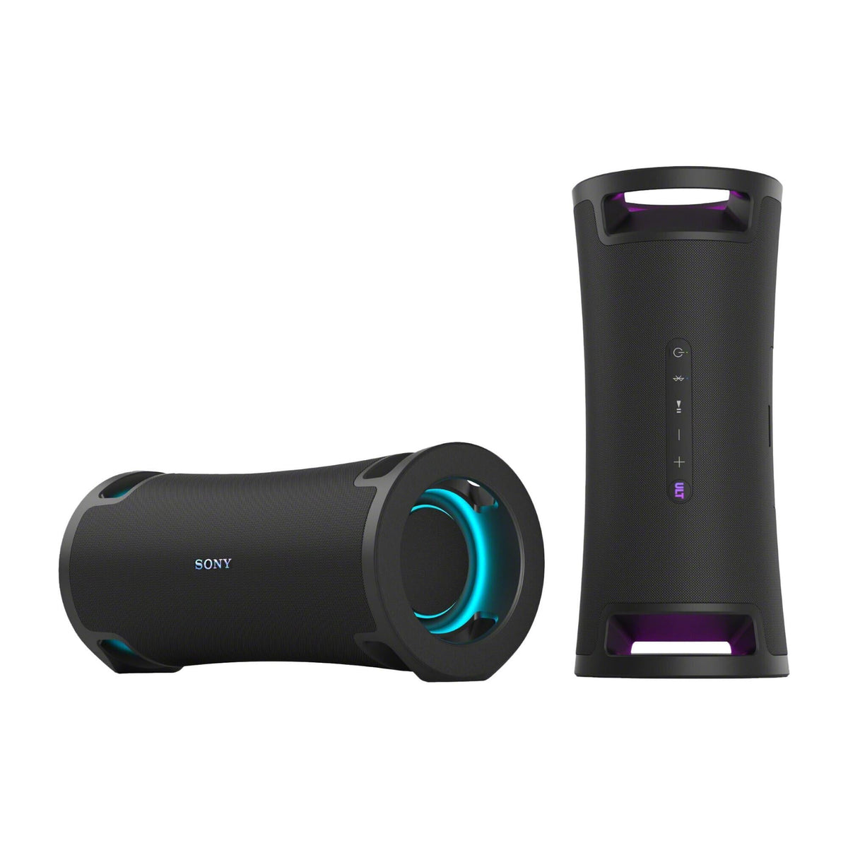 Sony ULT FIELD 7 SRSULT70 Wireless Portable X-Balanced Speaker with Bluetooth Fast Pair, Multipoint Connection, and Expressive Lighting (Stereo Pair, Black) Bundle (2 Items)