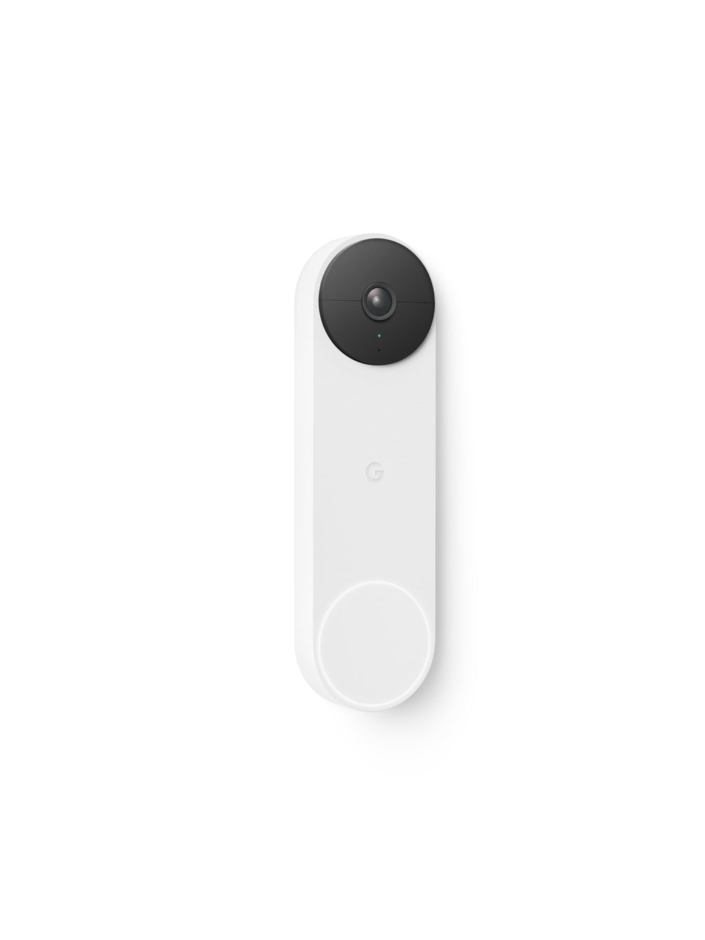 Google Nest Doorbell (Battery) - Video Doorbell Camera - Wireless Doorbell Security Camera - Snow