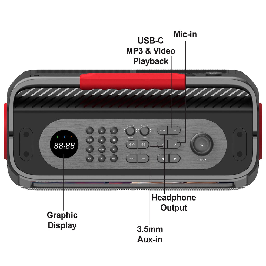 Monster Vision 3 15.6" Portable Video Speaker