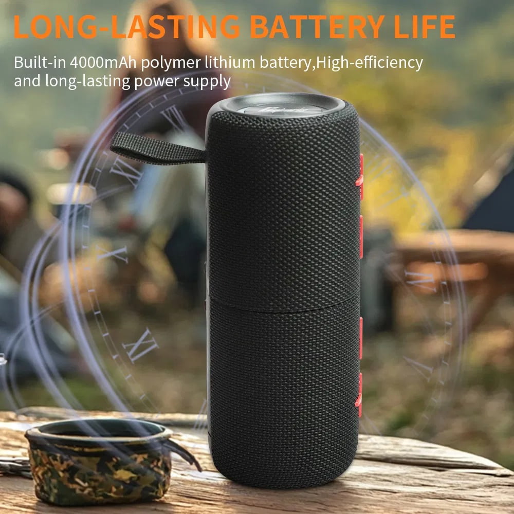 2 in 1 Magnetic Split Bluetooth Speaker, 20W Waterproof Dual Splittable Wireless Stereo with 24H Playtime, True Wireless Pairing for Home