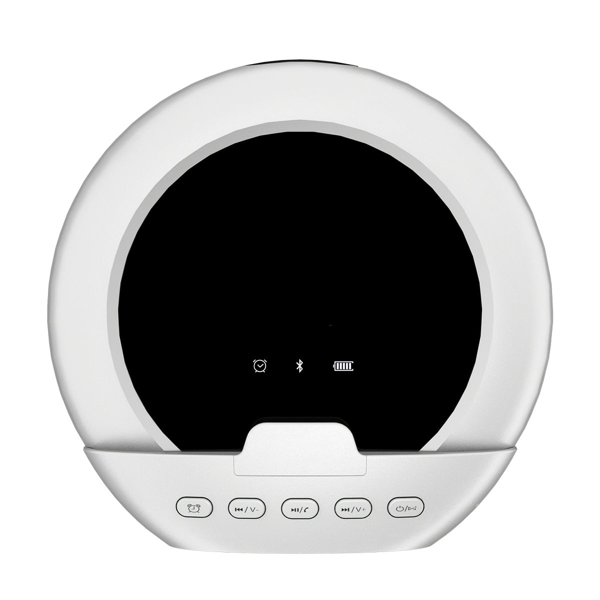 Multifunctional Smart Speaker, HD Display, Clear Sound, Long Battery Life, Compact Portable Durable, for Home Office Desktop, Christmas Gift
