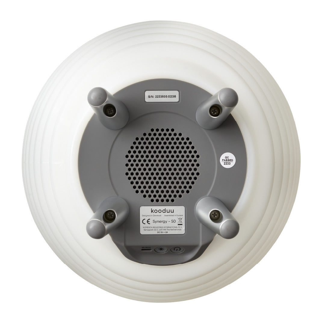 Kooduu Synergy 50 Lamp 1-Light Cordless Rechargeable Dimmable Indoor Outdoor Speaker Lamp