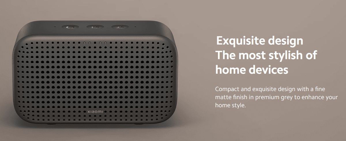 XIAOMI Smart Speaker Lite Bluetooth & WiFi Compatible with Alexa Spotify Connect AirPlay 2 1.75" Full-Range Speaker
