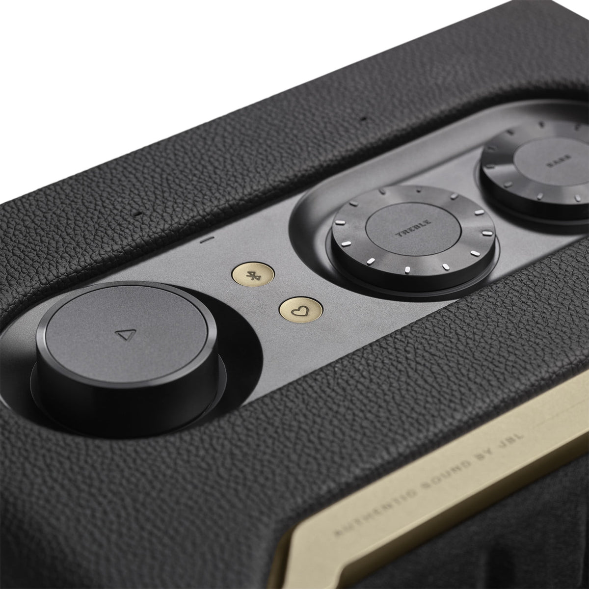 JBL Authentics 300 - Portable smart home speaker with Wi-Fi, Bluetooth and voice assistants with retro design. - Black