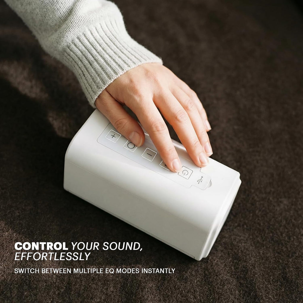 Kodak SoundBrix Plus 2-Piece Portable Rechargeable Bluetooth Speaker System, TWS, Magnetic Docking, IPX4, up to 5 Hours Play Time , Grooving Gray